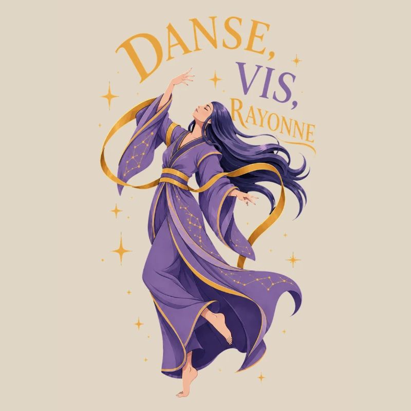 Déesse Céleste : Danse, Vis, Rayonne