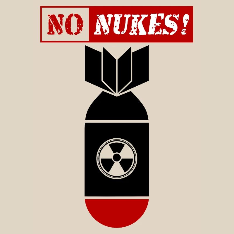 NO NUKES | NO NUKE | NO NUCLEAR | NO WAR!