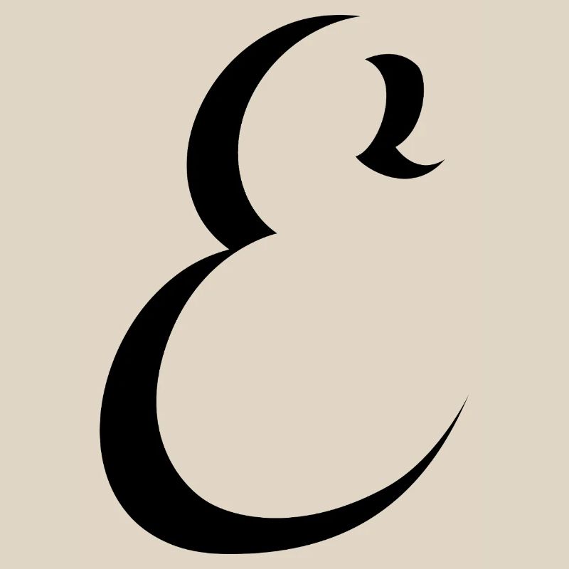 Letter E, Name, der Buchstabe E