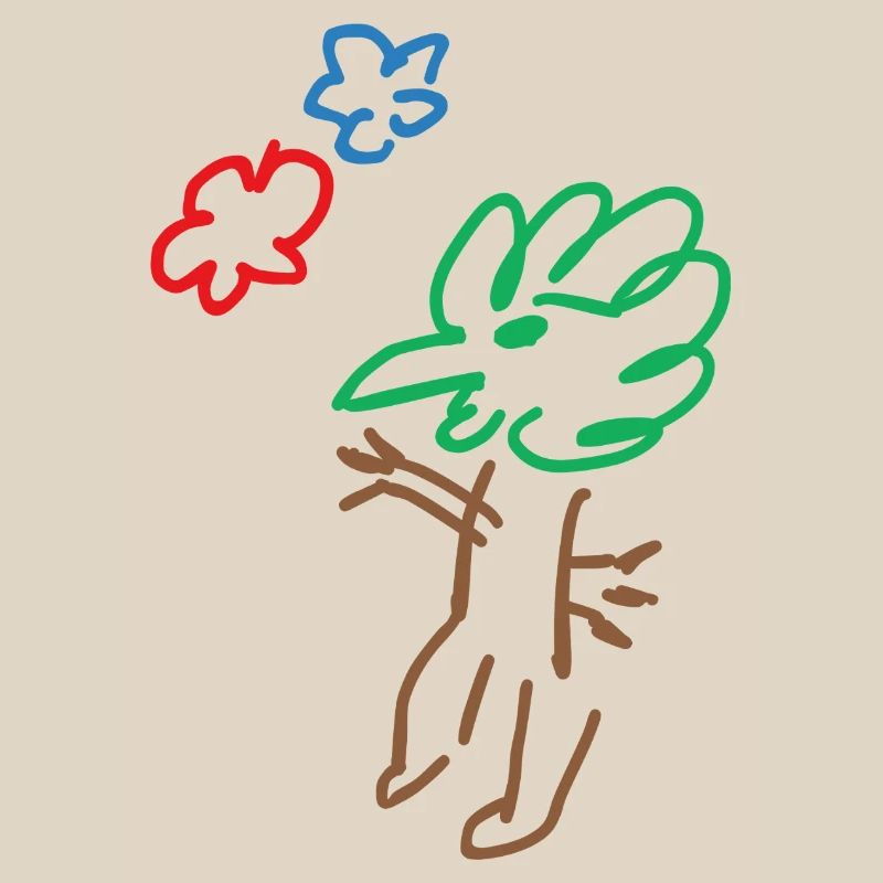 Bird - Bird - Tree - Tree - Nature - Abstract