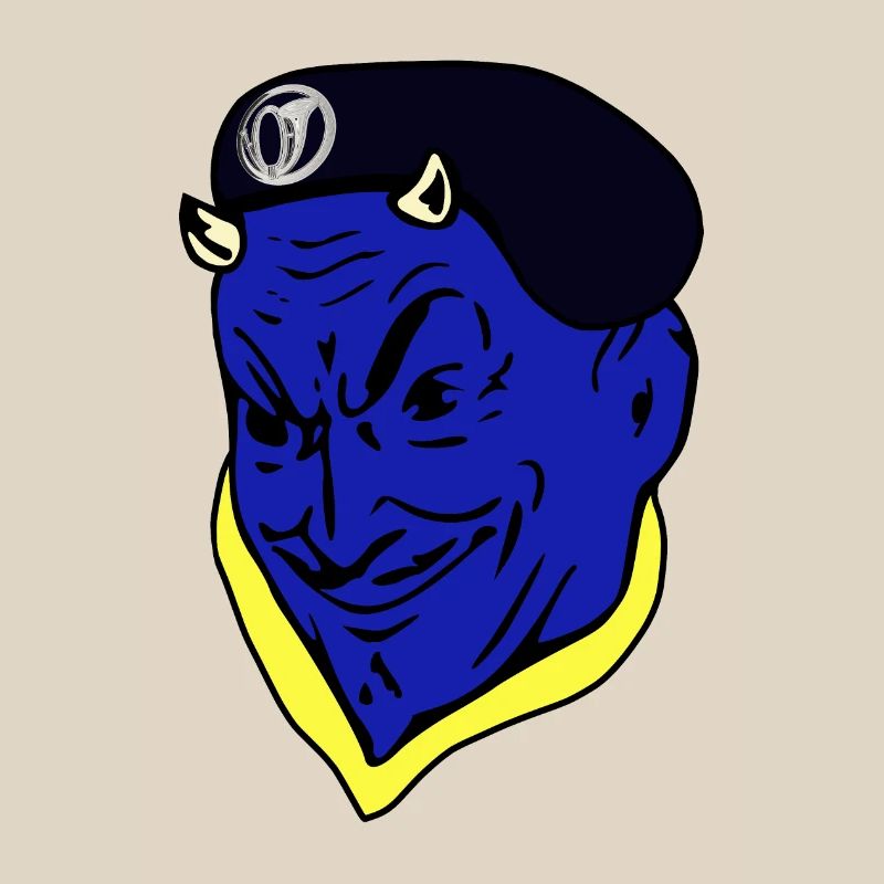 French Army Blue Devil Hunter