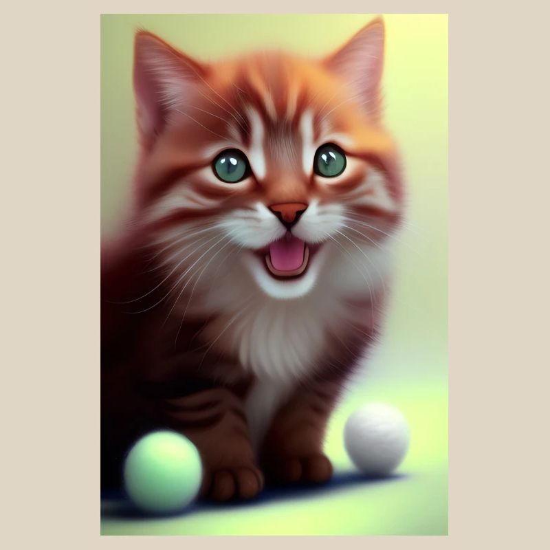 Petit bébé chat mignon