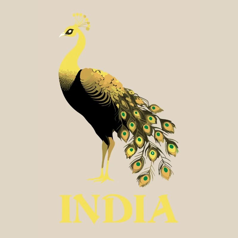 Pfau - Vogel Indiens