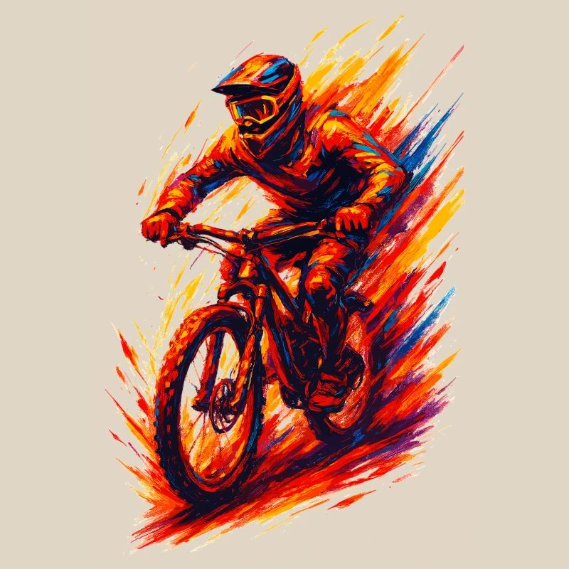 Mountainbiking Mountainbiker MTB cool Geschenk