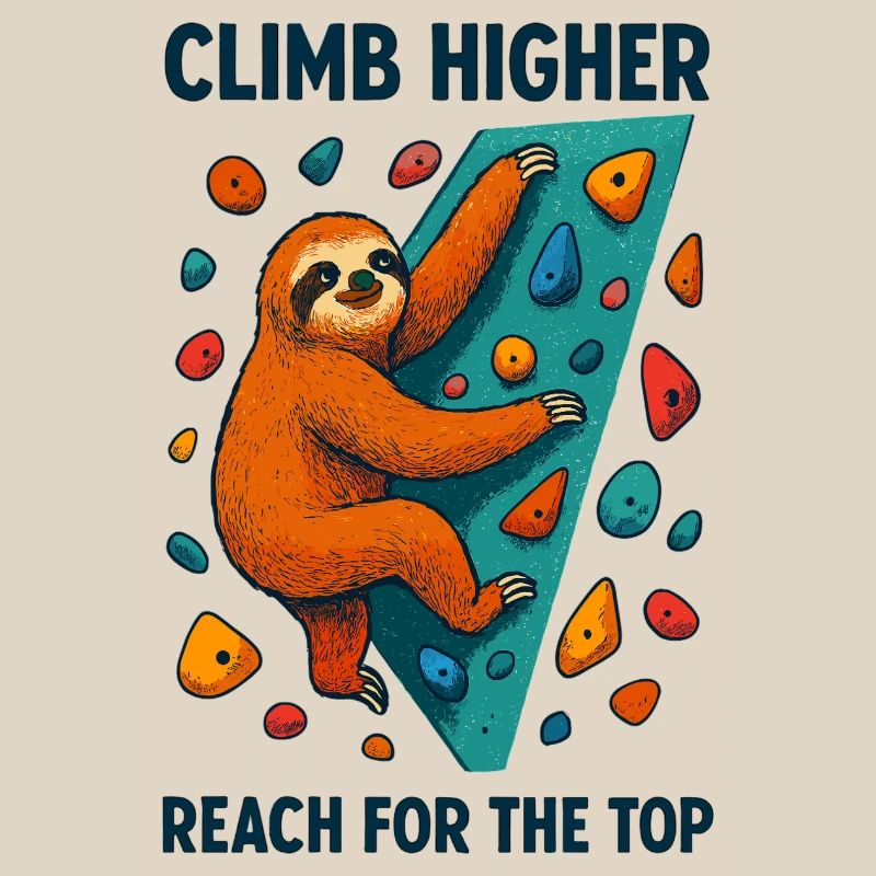 Bouldering Sloth Climbing Boulder Climber