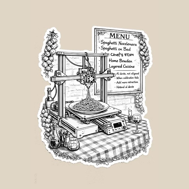 Spaghetti 3D Printer
