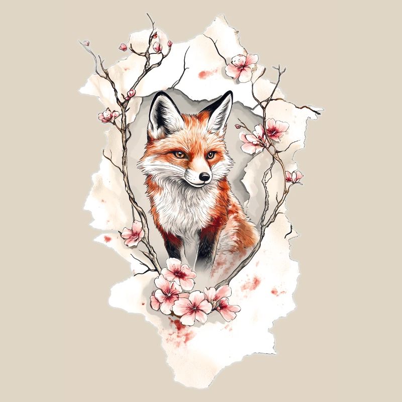 Fox Cherry Blossoms
