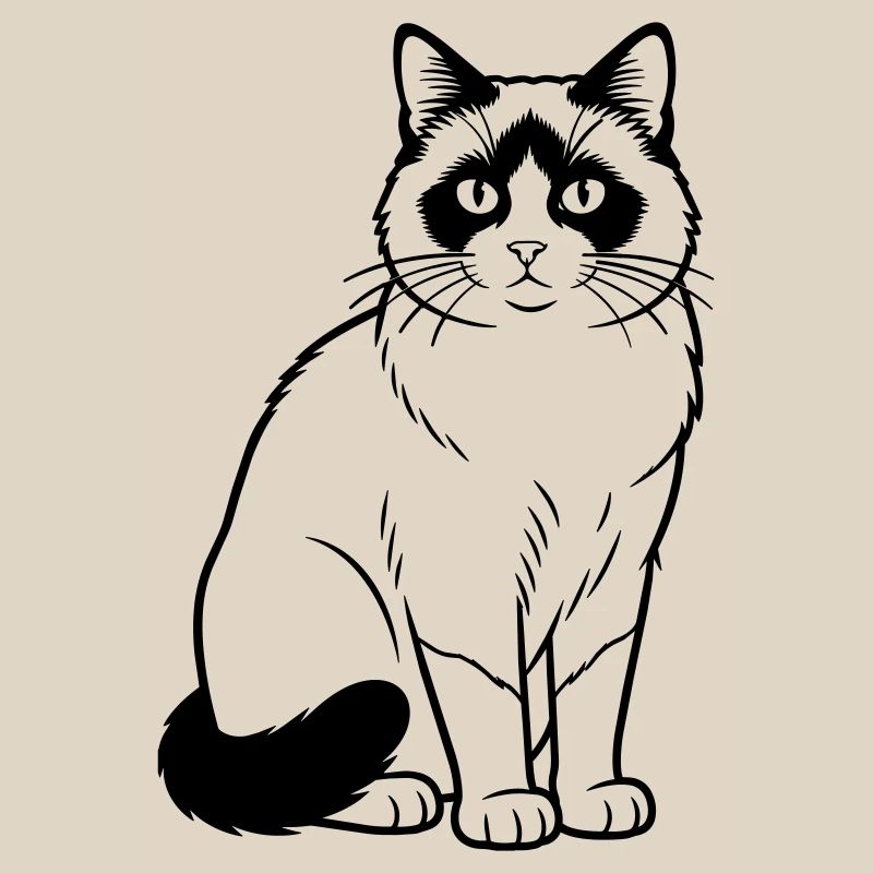 Schneeschuhkatze