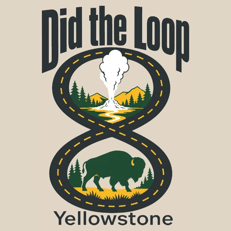 Yellowstone Did the Loop Road Trip Route