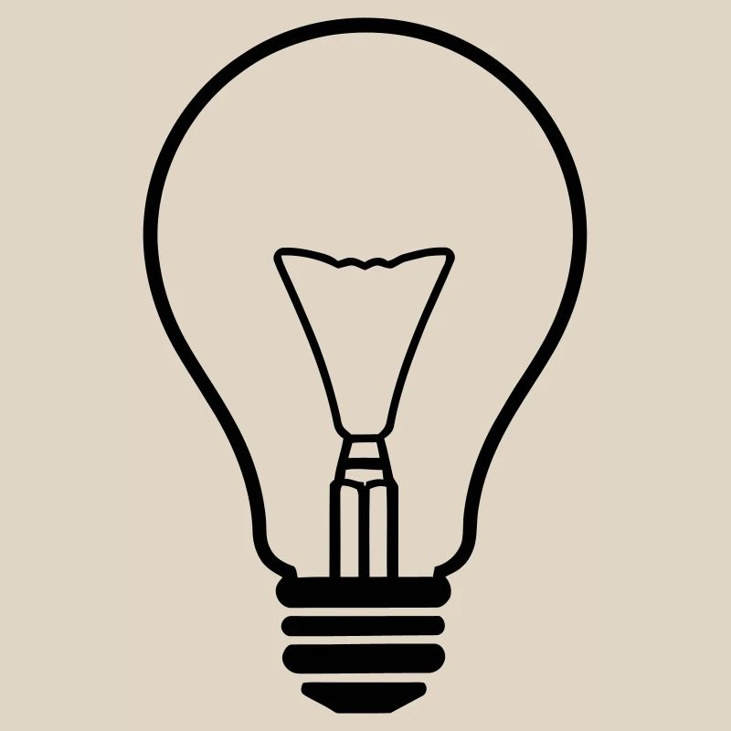 Conception d’ampoule créative lumineuse