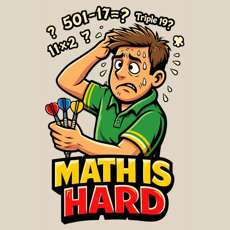 Les maths, c’est des fléchettes difficiles