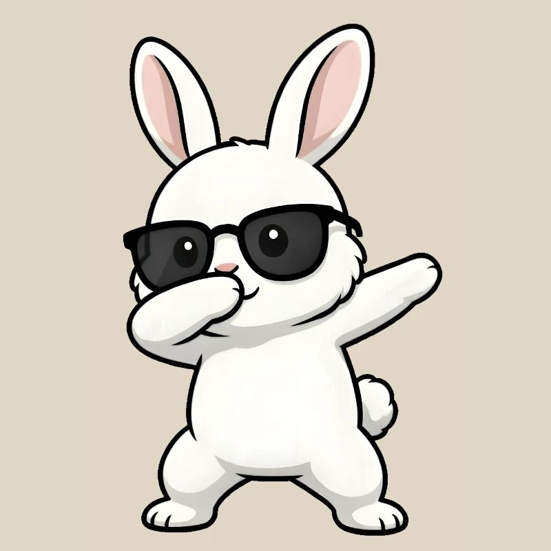 Lapin à dabber
