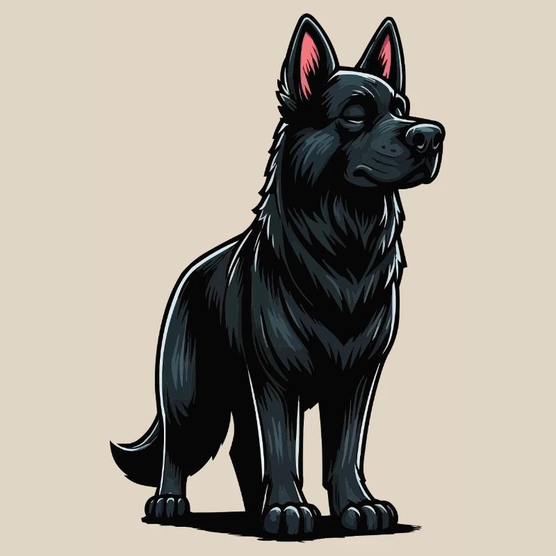 Black German Shepherd German Shepherd Owner