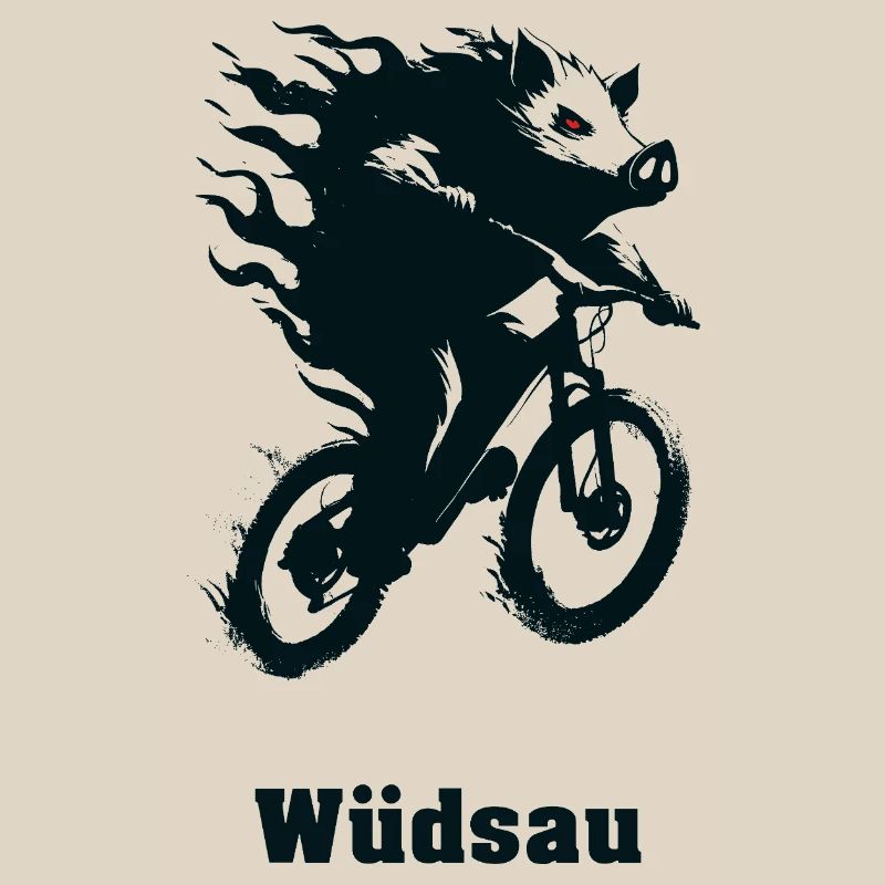 Flame steed on wheel