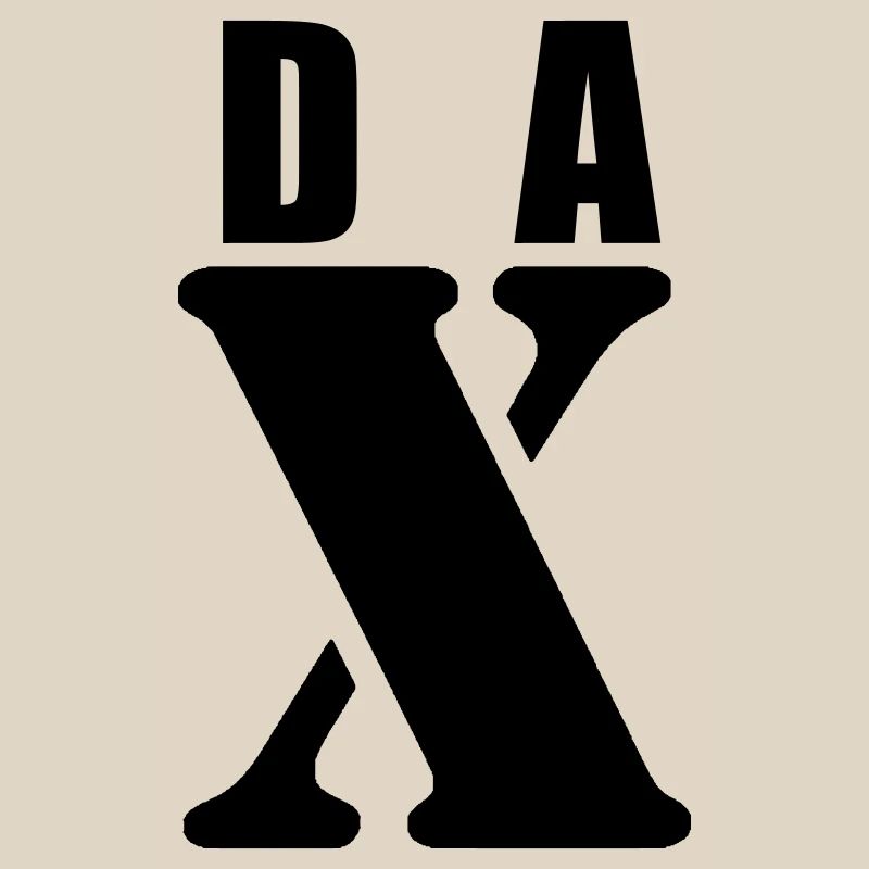 Dax – First Name Design | Minimal Typography