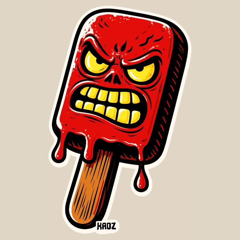 Angry Red Popsicle