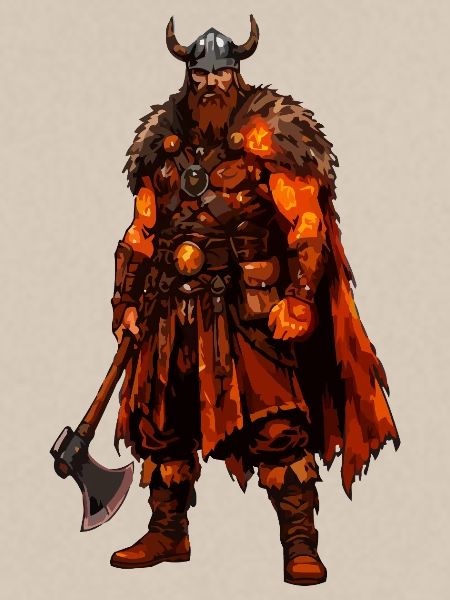 Wikinger Krieger