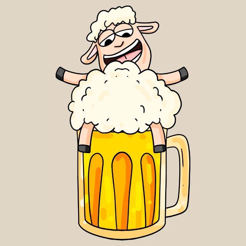 Beer Sheep Comic