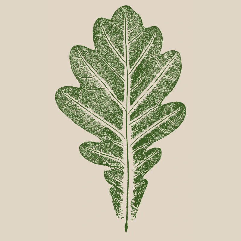 Blatt Eiche - Eichenblatt / Natur & Wald Design