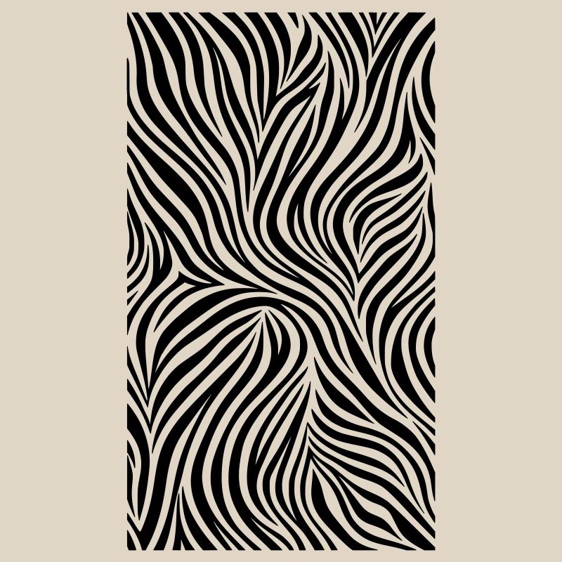 Zebra Stripe Zebra Pattern Stripe Black White