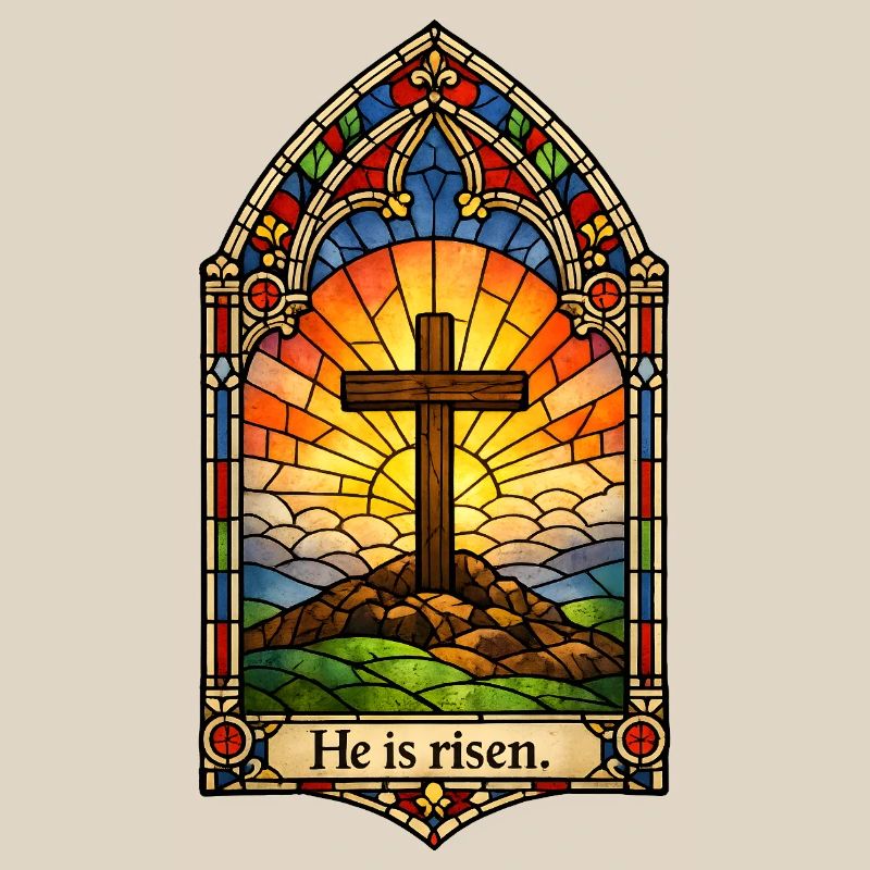 Resurrection He is Risen Easter Jesus