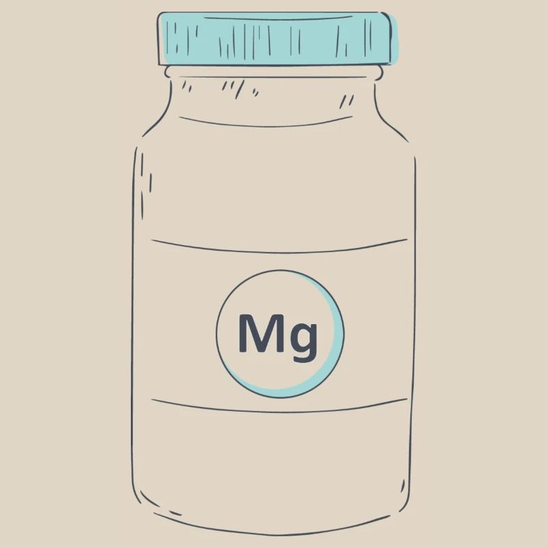 Complément alimentaire protéine de magnésium