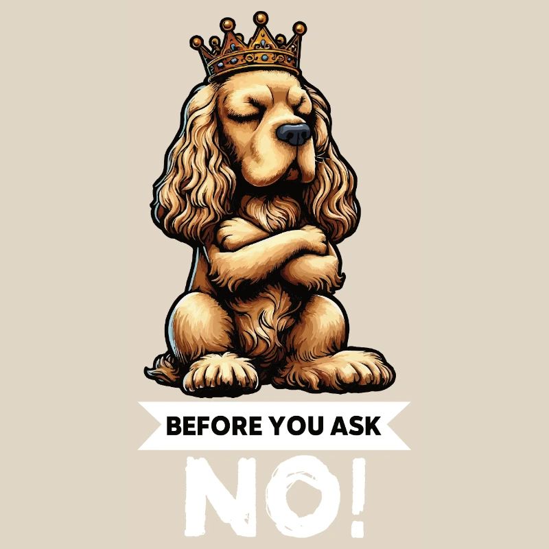 Before You Ask Cocker Spaniel Cockerhund 