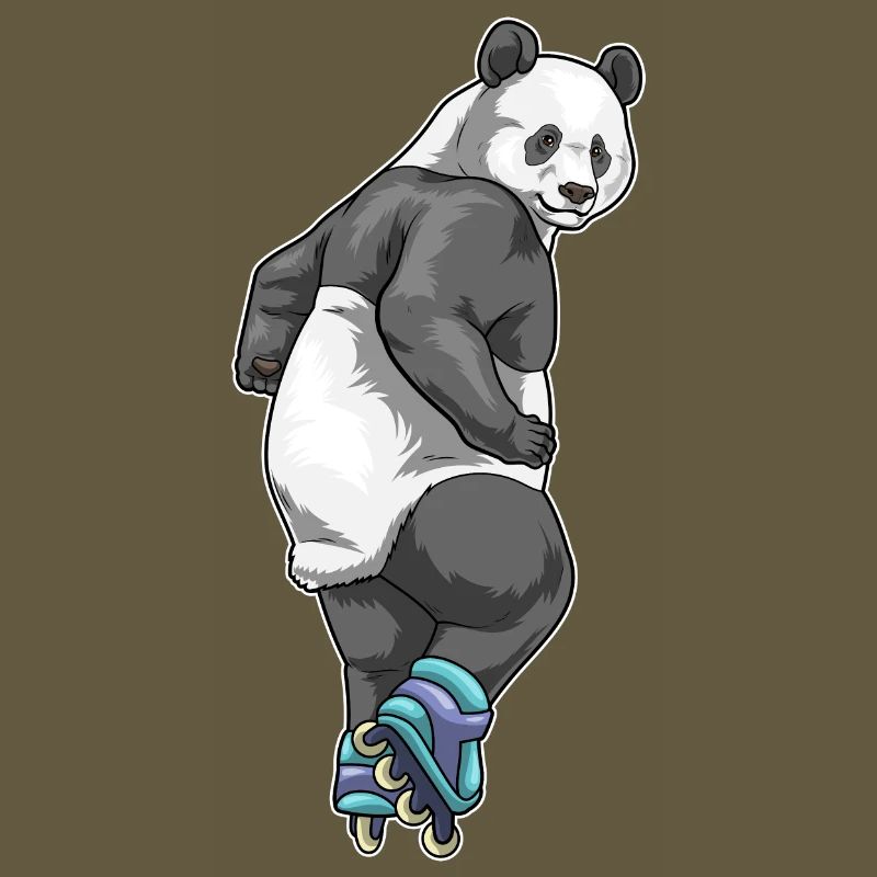 Panda Inline skating Inline skates