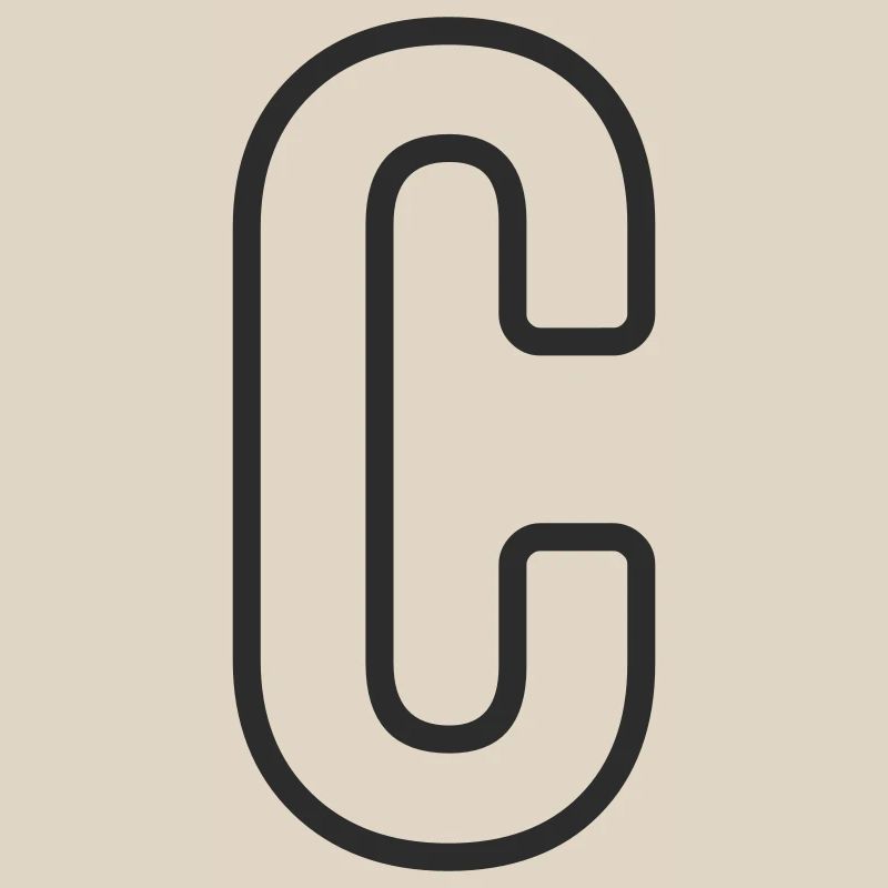 Letter C Typodesign