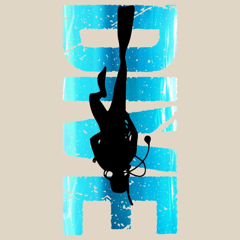 Diver Design Retro Dive Outfit Gift
