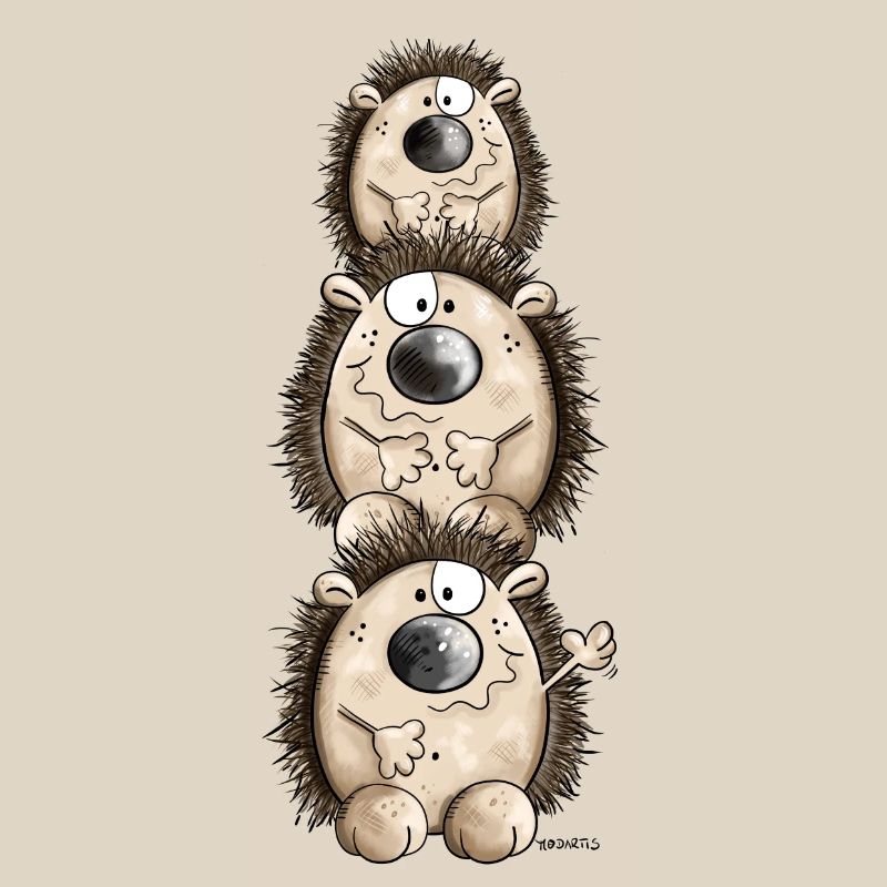 Funny Hedgehogs