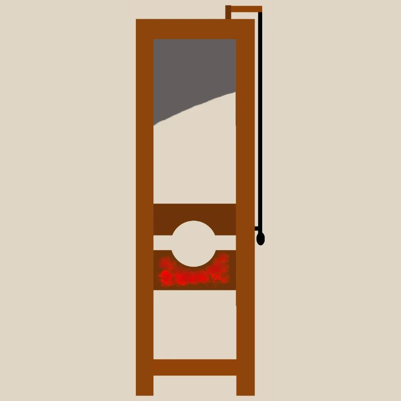 Guillotine Drop Axe Scaffold Execution Horror