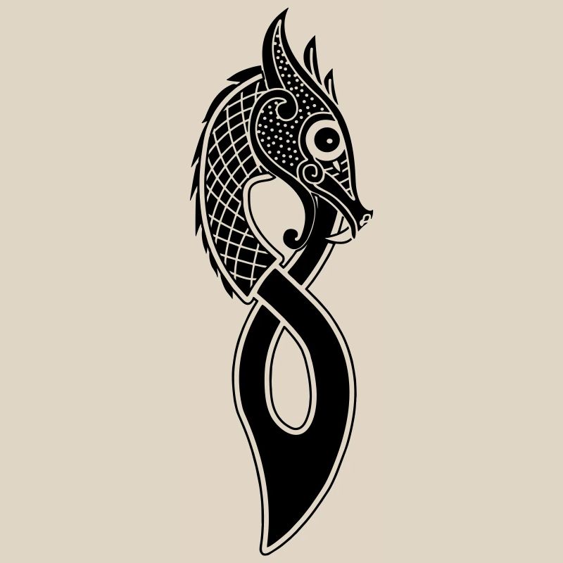 Jormungund die monströse Seeschlange oder der Drache