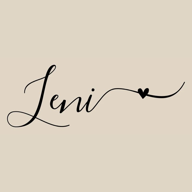 Leni Name First Name Decorative