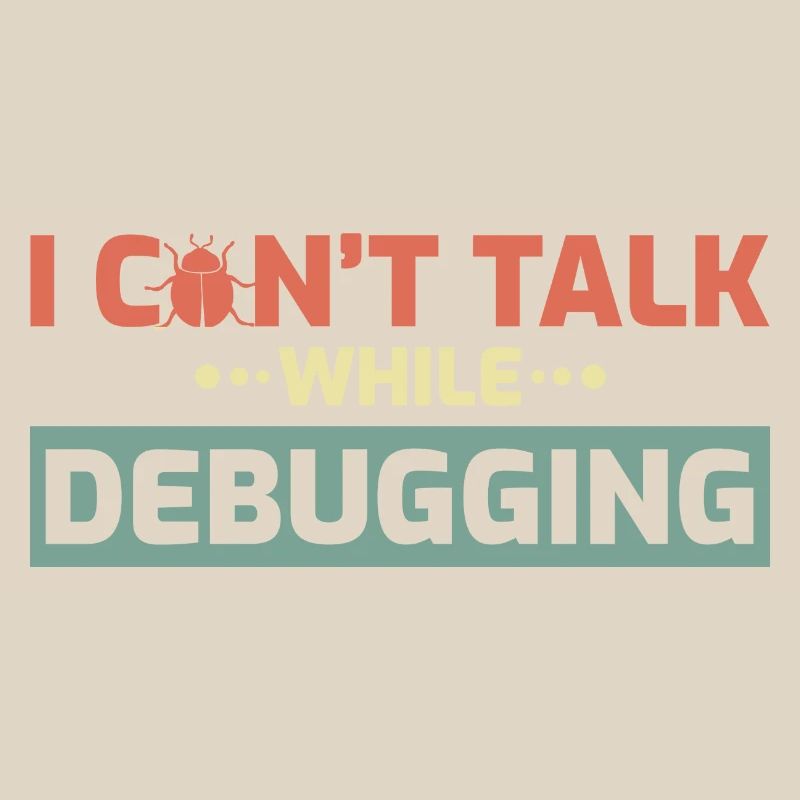 I Can't Talk While Debugging