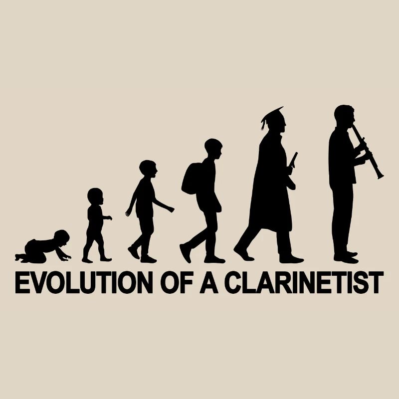 L’évolution d’un clarinettiste