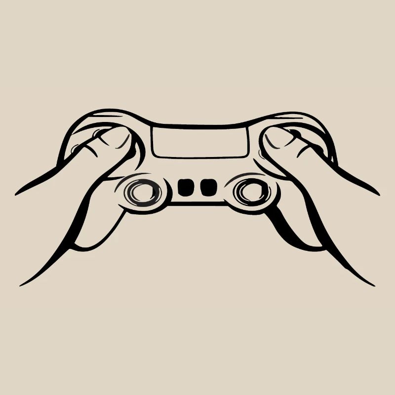 Gamecontroller schwarz