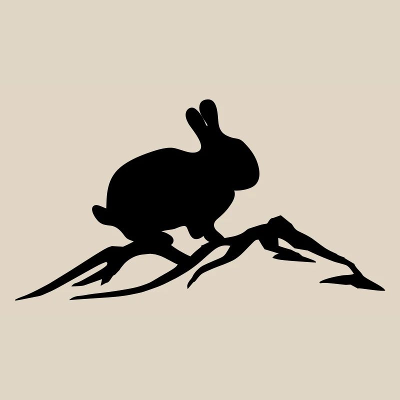 Bunny on mountain