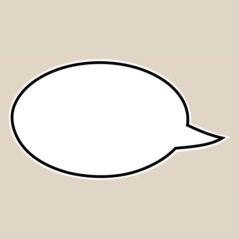 Sprechblasen Comic links
