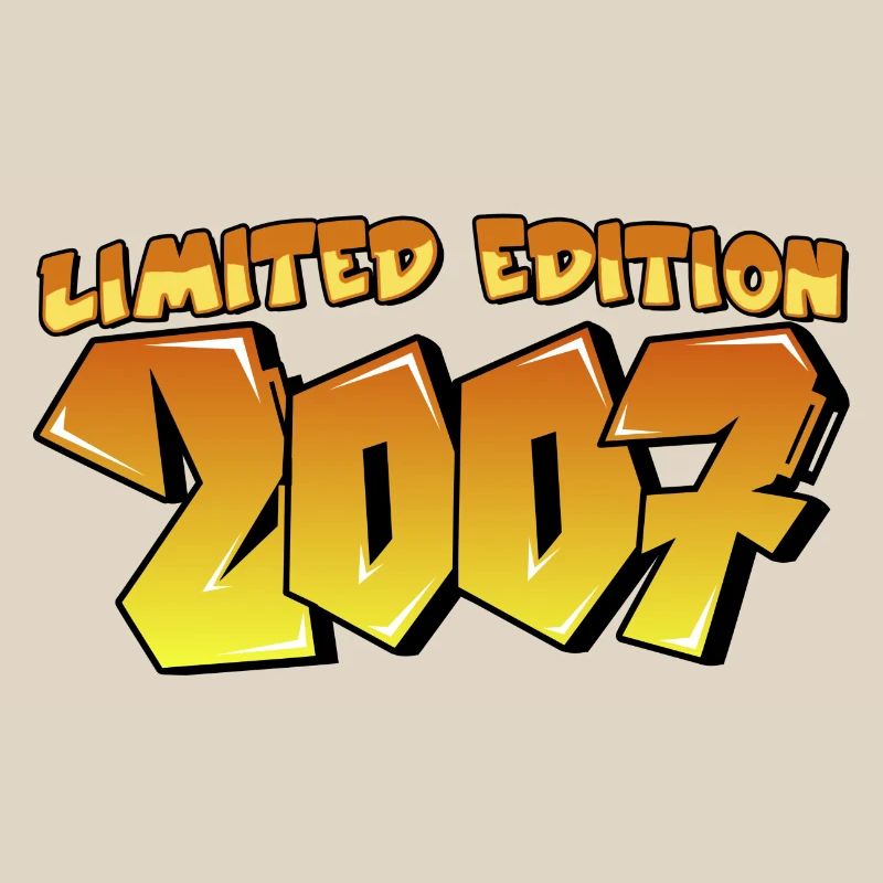 limited edition 2007 graffiti Geburtstagsparty