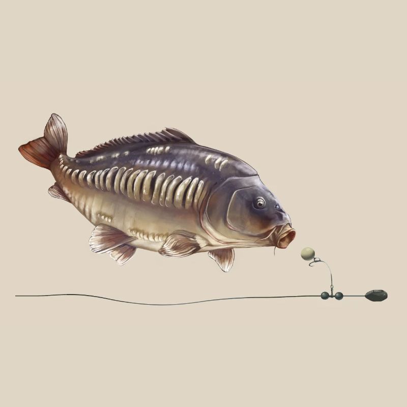 Spiegelkarpfen-Chod-Rig-Angeldesign