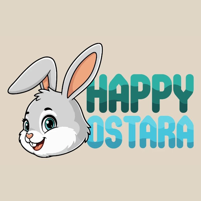 Happy Ostara Rabbit Bunny Easter Ostara Spring