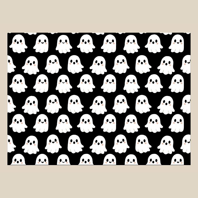 Cute Ghosts Pattern