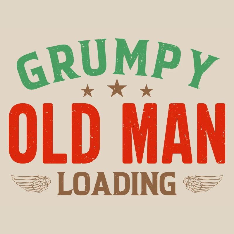 Grumpy Old Man Loading Shirt