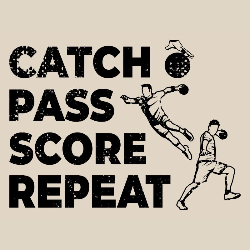 Attraper, passer, marquer, répéter