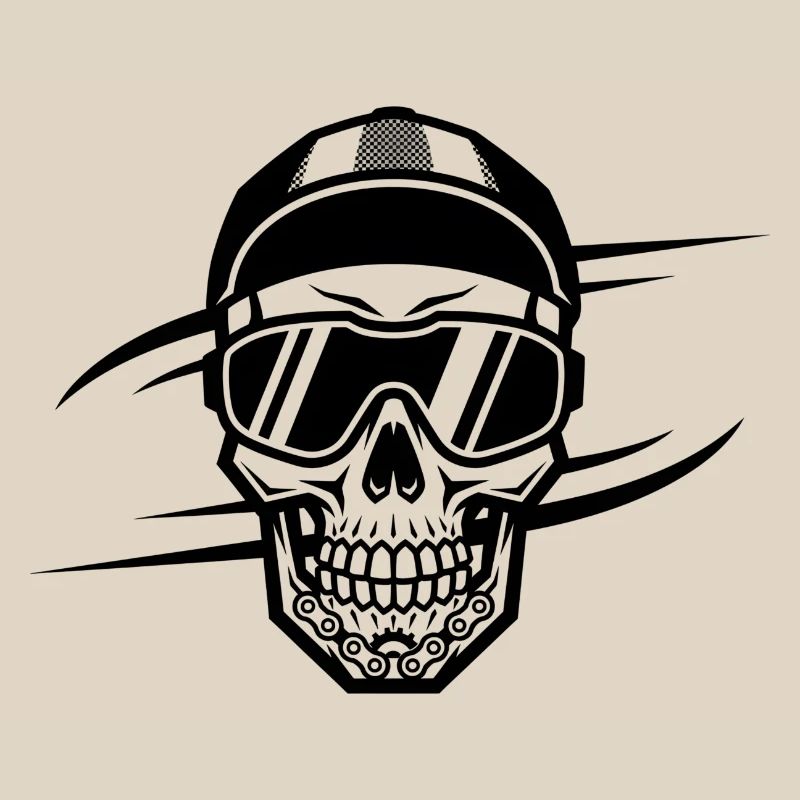 Skull Bicycle VTT VTT Conception de VTT