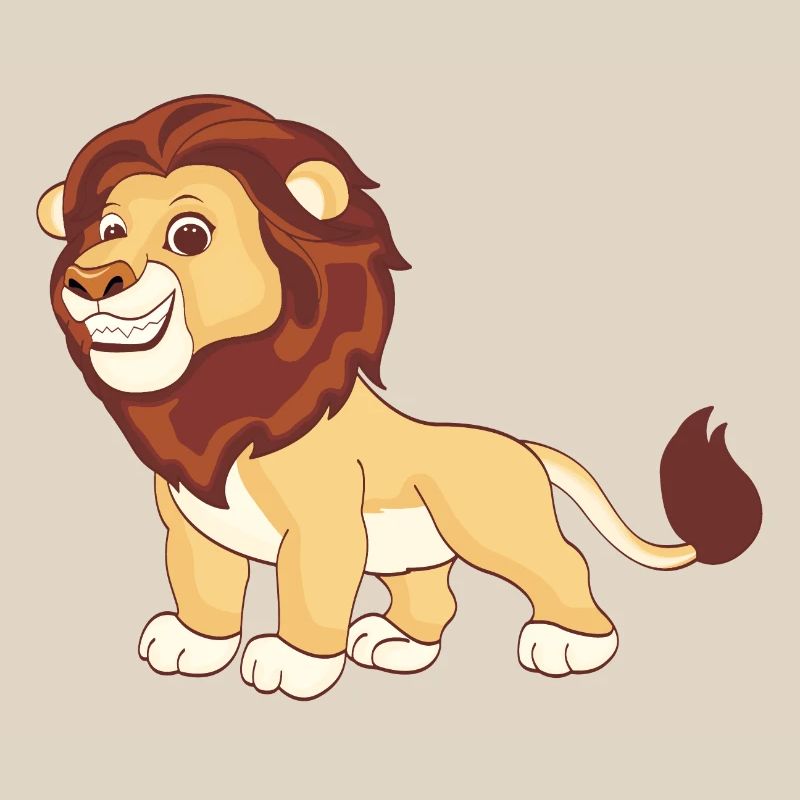 Ein prächtiger Löwe