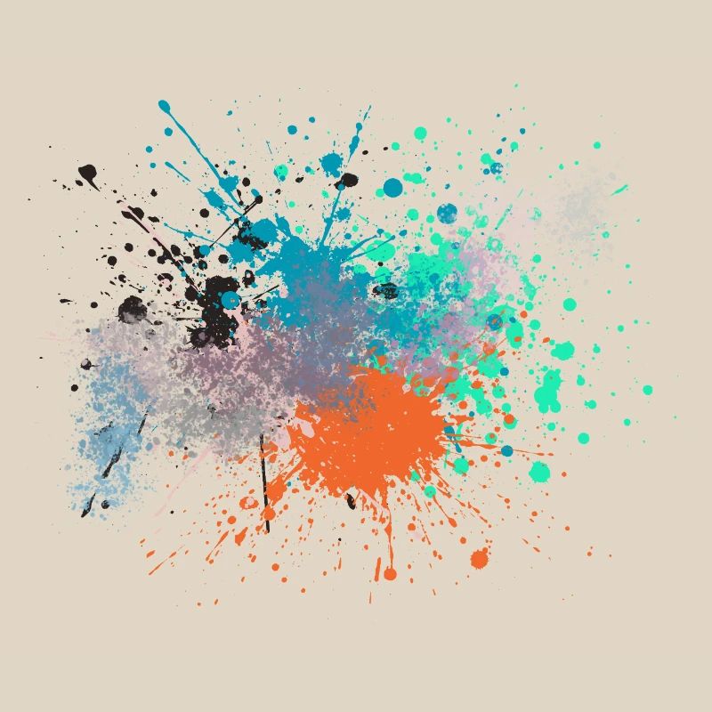 Color Explosion Art Inspired Design