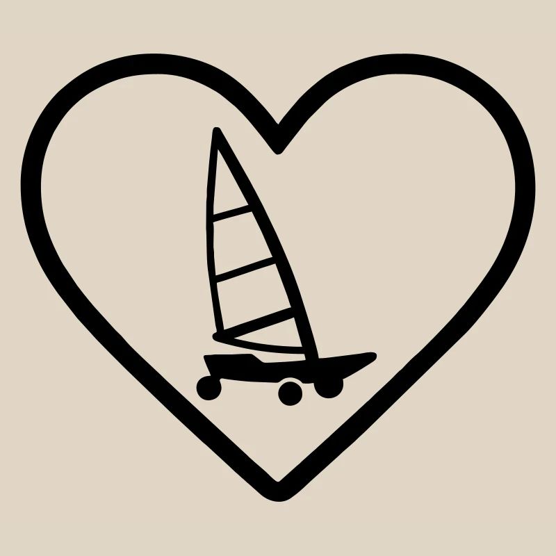 Cuore Carro A Vela – Passione Vento