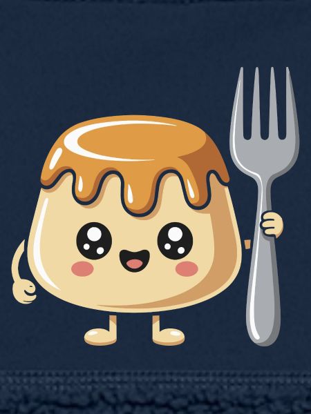 Pudding Mit Gabel